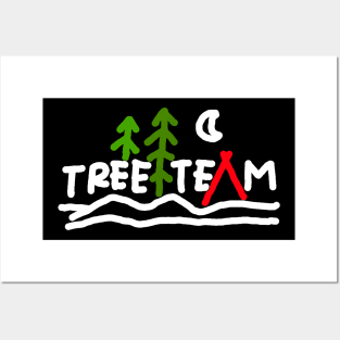 Tree Team Camp Posters and Art